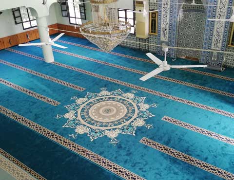 Cami halısı döşeme